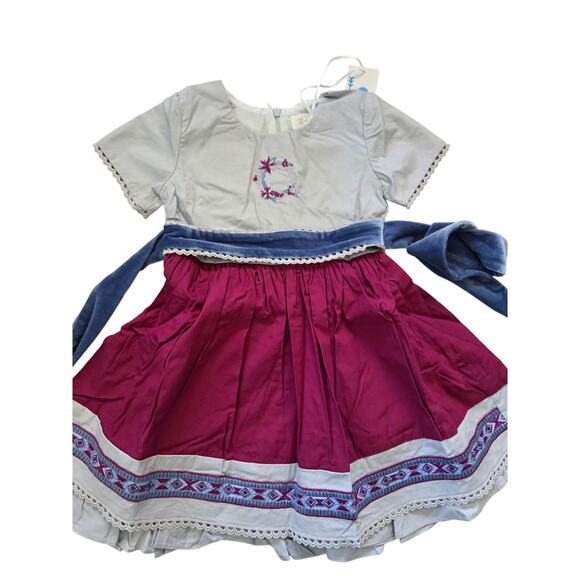 Evie's Closet Winter Wreath Dress - Picture 1 of 2